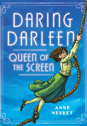 Book cover for Daring Darleen: Queen of the Screen.