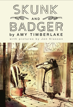 Picture of the book cover of "Skunk and Badger."
