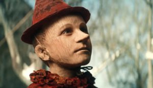 Wooden puppet in Pinocchio