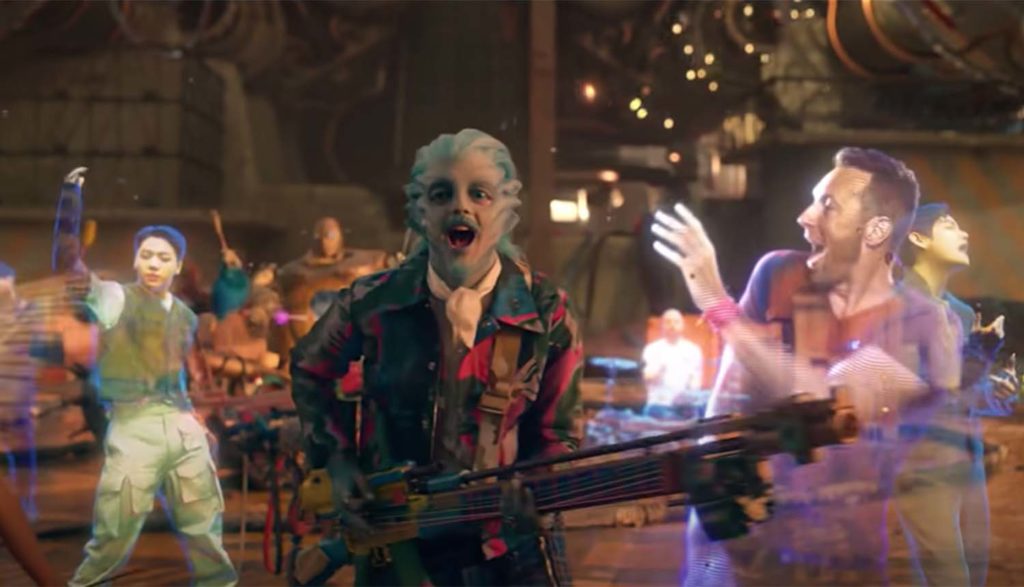 coldplay bts my universe music video