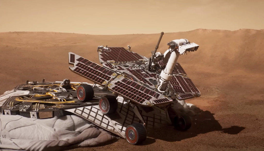 Mars rover - Good Night Oppy
