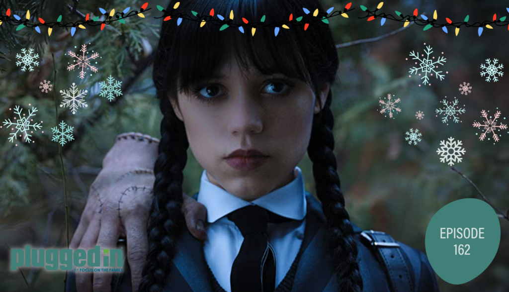 Wednesday Addams holiday cheer